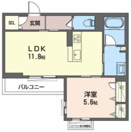 メゾン　ド　ラフィネの物件間取画像